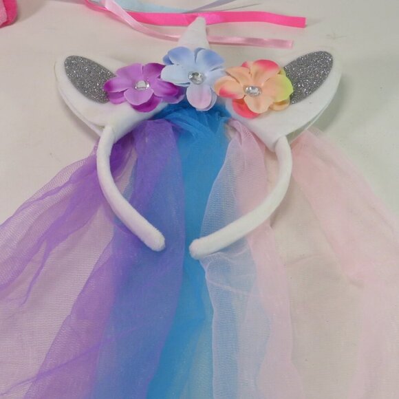 Plush Princess Wand & Unicorn Headband Halloween costume accessory - Picture 3 of 13